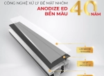 Công Nghệ Anodize Nhôm Maxpro Nhật Bản Là Gì? Độ Bền 40 Năm