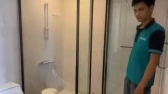 Vách Kính Phòng Tắm Viền Đen Cao Cấp | Mẫu Cabin Tắm Kính Đẹp Nhất
