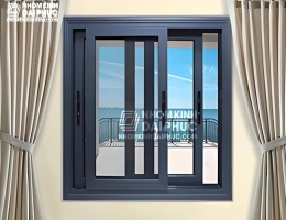 Bảng giá cửa nhôm xingfa lắp rèm trong kính hộp