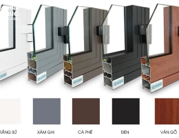 Bảng Màu Cửa Nhôm Xingfa Đẹp Và Được Ưa Chuộng Nhất Hiện Nay