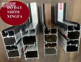 Độ Dày Nhôm Xingfa Tiêu Chuẩn