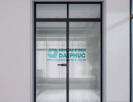 Tổng hợp 10+ mẫu cửa nhôm slim mở quay 1 cánh, 2 cánh đẹp