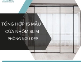 Tổng hợp 15+ mẫu cửa nhôm slim dành cho phòng ngủ đẹp
