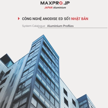 Catalogue Nhôm Maxpro JP năm 2023 đầy đủ các hệ nhôm