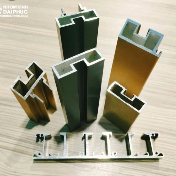 Profile  Nhôm slim Alugood màu đen nhám