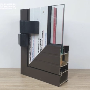 Profile  Nhôm Xingfa Quảng Đông màu nâu cà phê