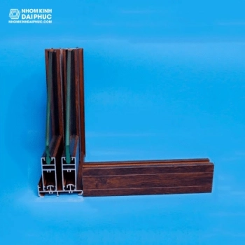 Profile  Nhôm Xingfa Quảng Đông màu vân gỗ trắc