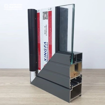 Profile  Nhôm Xingfa Quảng Đông màu xám ghi