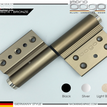 BẢN LỀ 3D (WD15 - cánh khung và WD14 - cánh cánh) dùng cho nhôm Xingfa