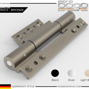 BẢN LỀ 4D  (WD24 - Cánh với Khung và WD25 - Cánh với Cánh)  - Dùng cho nhôm Xingfa
