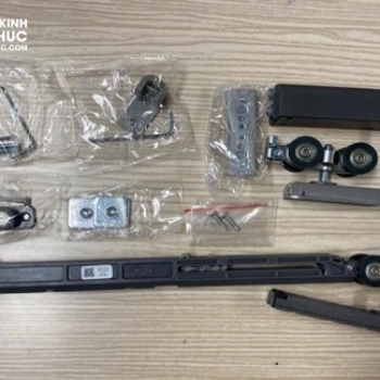 Bộ phụ kiện SLIM 1 CÁNH (ẩn vào trong tường) Thương hiệu OPK, mã OPK-1TN