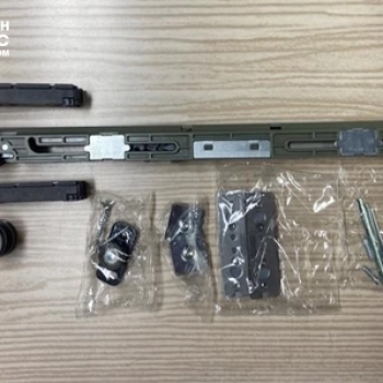 Bộ phụ kiện SLIM 1 CÁNH (GIẢM CHẤN 2 CHIỀU) Thương hiệu OPK, mã OPK-1T