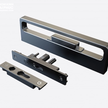 Bộ tay nắm và khóa cửa lùa hệ Slim - ADB-103A