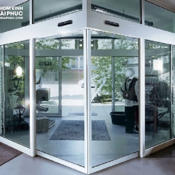Cửa kính tự động chữ V