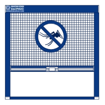 Cửa Lưới Chống Muỗi Tự Cuốn Quang Minh