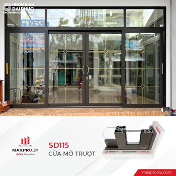 Cửa Nhôm MaxPro Hệ 115