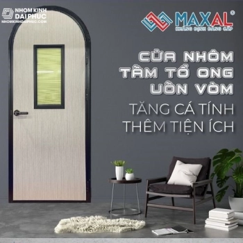 Cửa Nhôm Tấm Tổ Ong Maxal