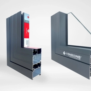 Cửa Nhôm Yongxing Hệ 55 Mở Quay