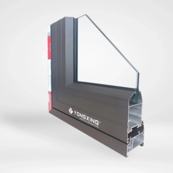 Cửa Nhôm Yongxing Hệ 55 Vát Cạnh