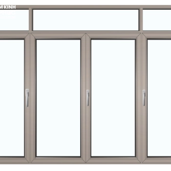  Cửa Sổ Mở Quay 4 Cánh Nhôm Maxpro Hệ R70