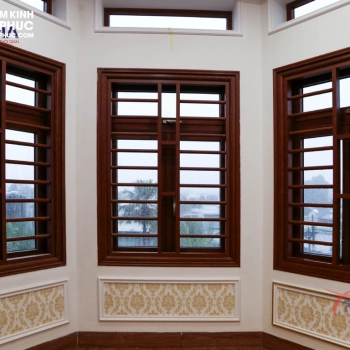 Cửa sổ mở quay nhôm PMA hệ Platinum XF