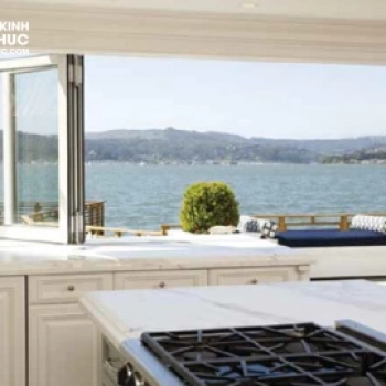 Cửa sổ nhôm Topal PRIMA hệ gấp trượt