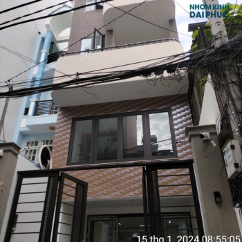 Cung cấp lắp đặt cửa nhôm kính công trình đường Lê Văn Sỹ, Quận 3, TP. Hồ Chí Minh