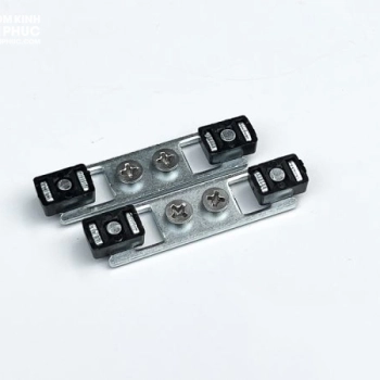 Phụ kiện cửa Slim. Đầu hãm bánh xe giảm chấn cửa lùa Slim