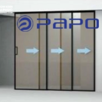 Hệ thống trượt từ tính, 3 cánh mở sang một bên