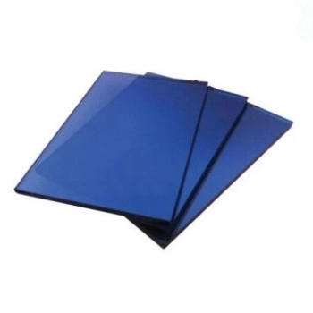 Kính 8 ly cường lực màu xanh biển