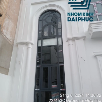 Nhôm Kính Đại Phúc hoàn thiện thi công lắp đặt cửa nhôm Xingfa tại Công trình Lê Đức Thọ, Gò Vấp