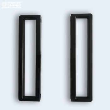 Phụ kiện cửa Slim. Tay nắm không khóa (trắng/đen)