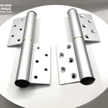 Phụ kiện cửa trượt quay. Bản lề cửa trượt quay màu bạc