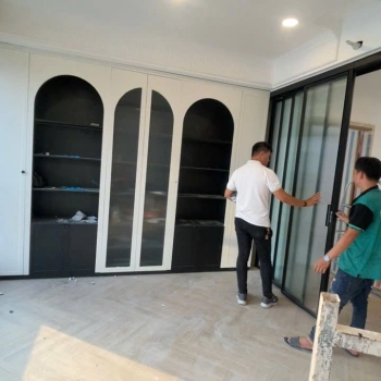 Thi công Cửa nhôm slim cho The Antonia Quận 7