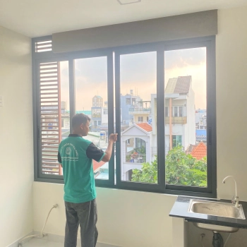 Thi Công Cửa Sổ Lùa 4 Cánh Nhôm Xingfa Tại Gò Vấp