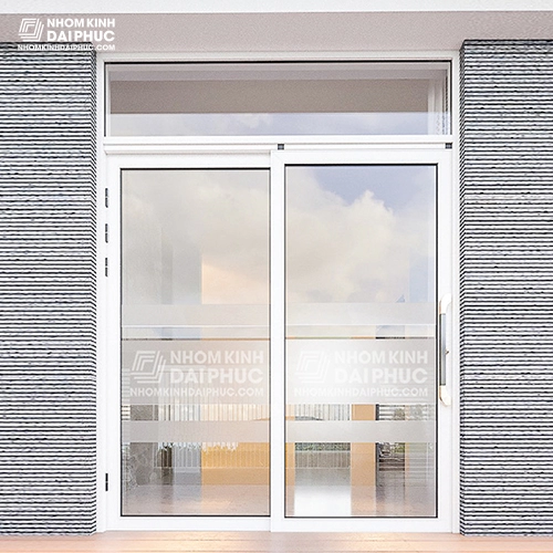 Cửa trượt quay 2 cánh màu trắng Giá cửa trượt quay 2 cánh màu trắng 2,6 triệu/m2