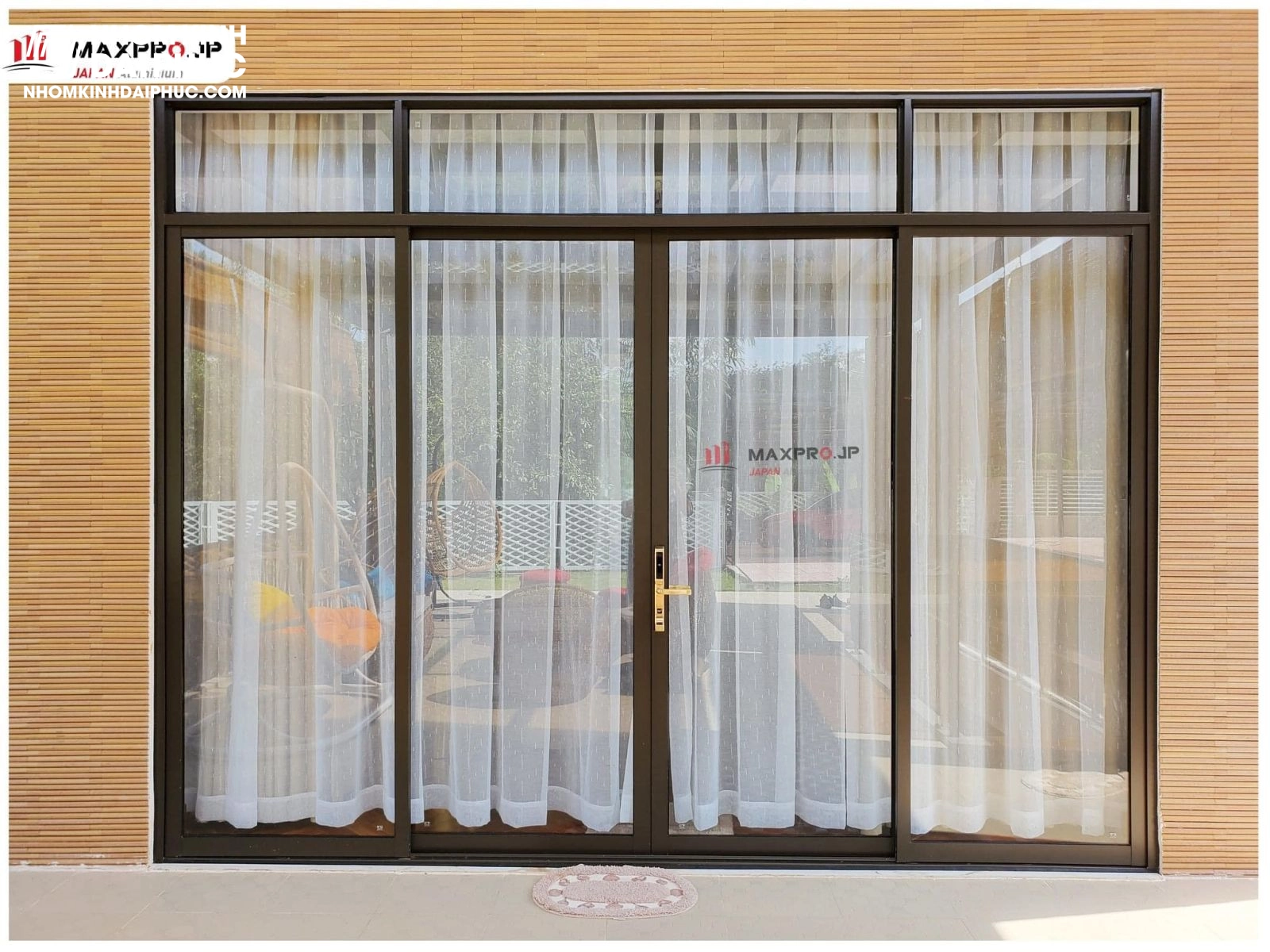 Cửa lùa nhôm Maxpro hệ 93