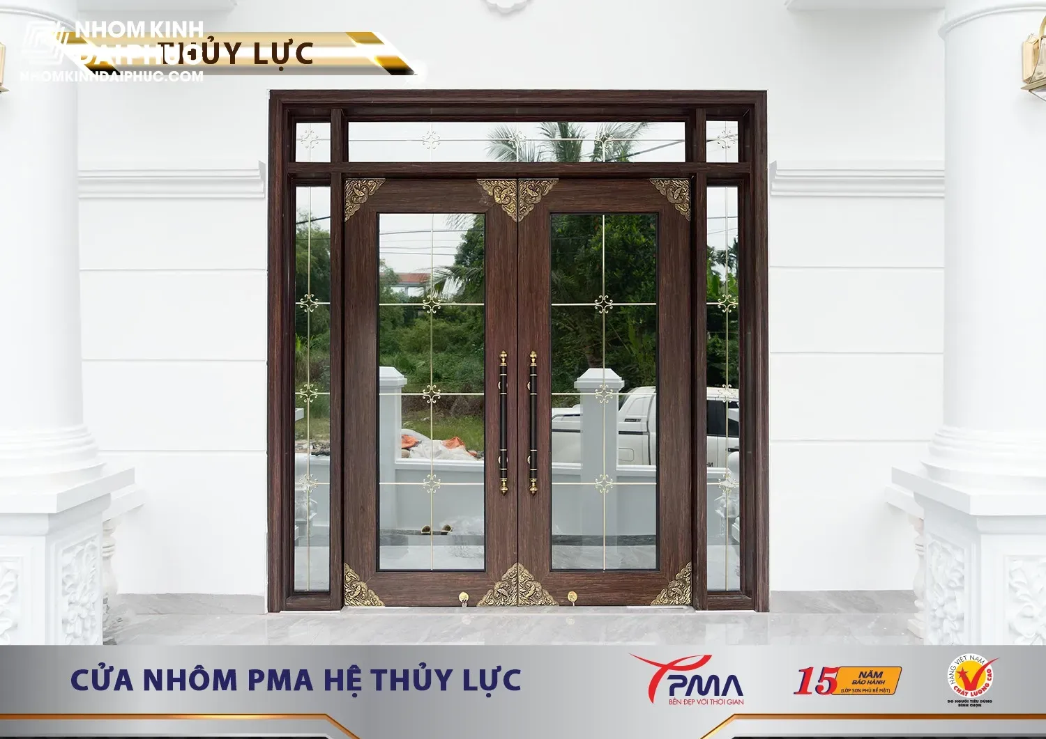 Cửa nhôm PMA Bình Dương Bền bỉ, thẩm mỹ, giá tốt