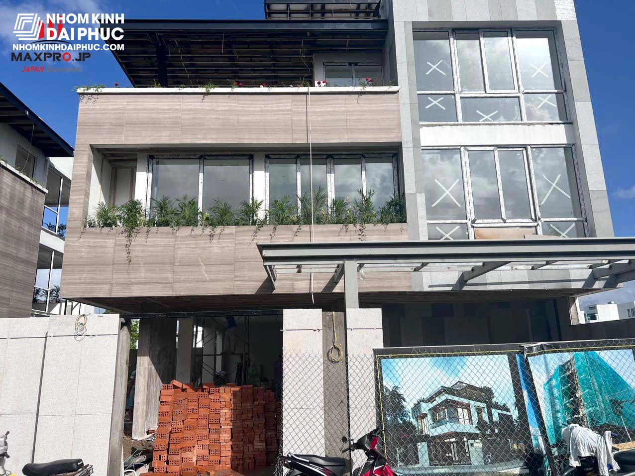 Công trình sử dụng nhôm Maxpro