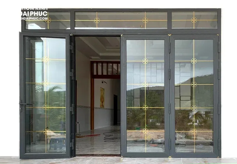 Cửa nhôm xingfa 4 cánh đẹp