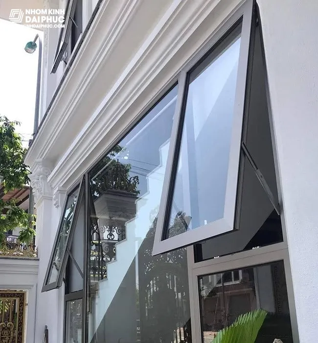 Cửa sổ nhôm Maxpro hệ 55 mang lại vẻ đẹp đẳng cấp và khả năng đón gió an toàn