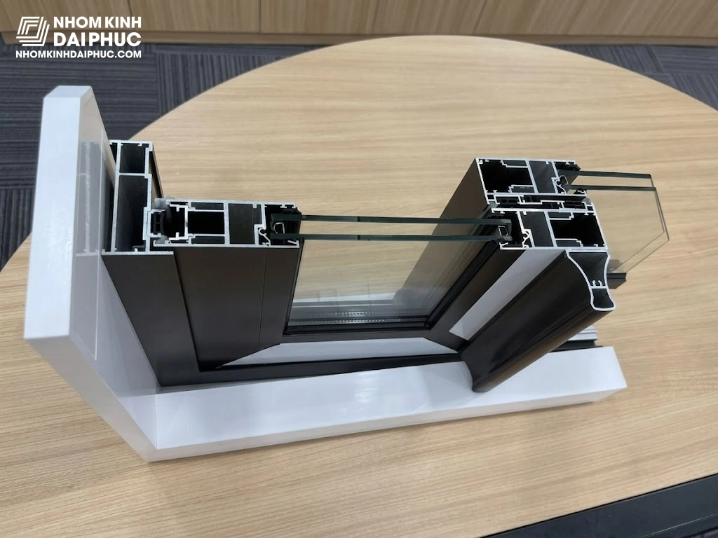 Mặt cắt khung bao nhôm Maxpro