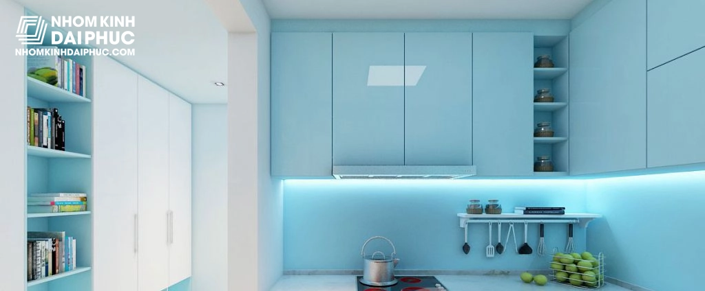 Kính màu xanh ứng dụng trong nội thất