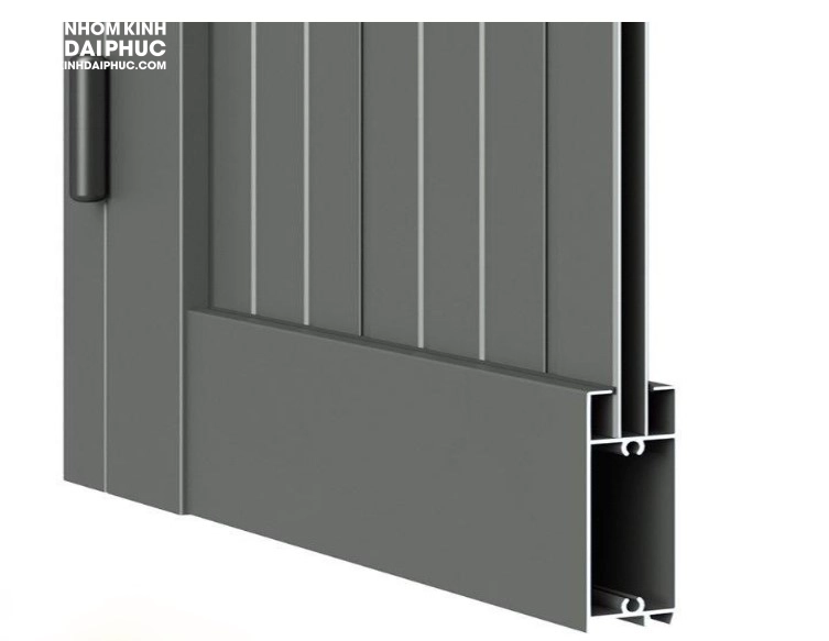 Mặt cắt cửa nhôm hệ 700