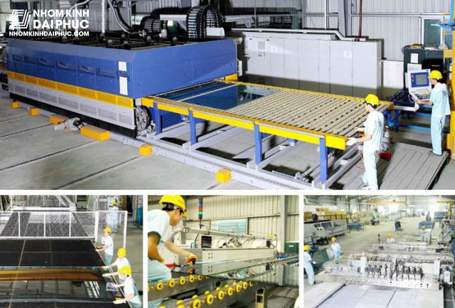 Quy trình sản xuất kính cường lực