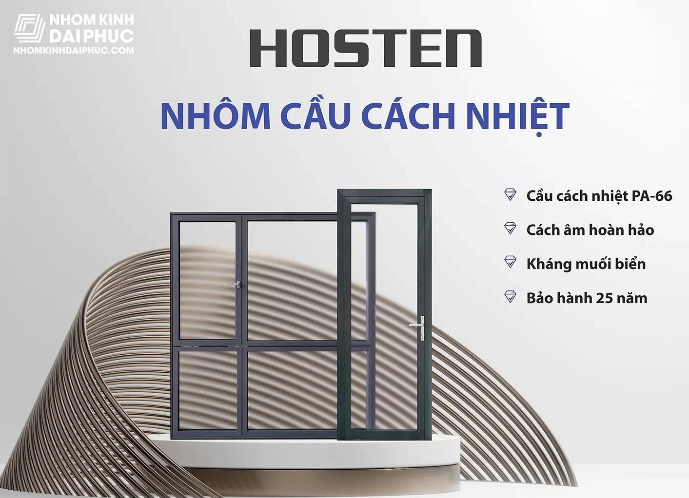 Nhôm cầu cách nhiệt Hosten