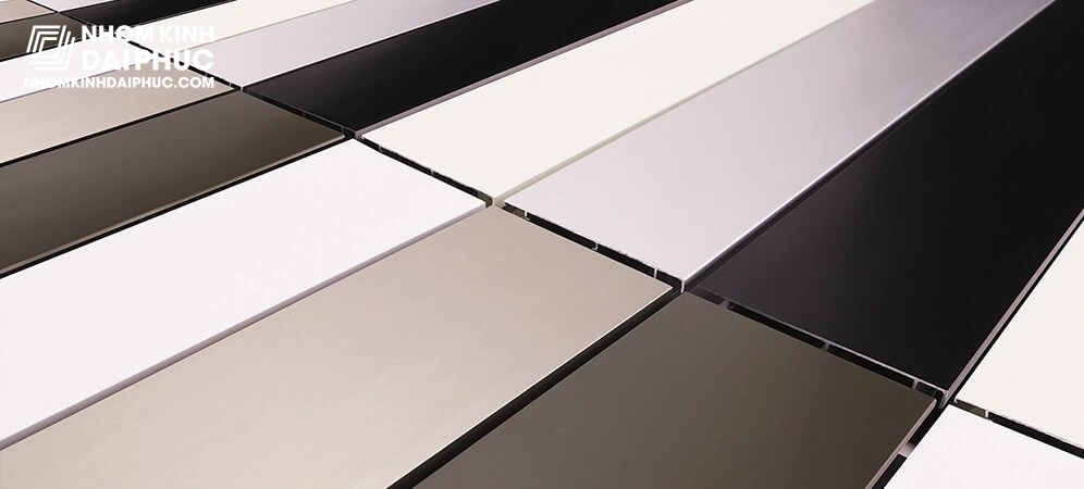 Bề mặt nhôm với công nghệ TEXGUARD