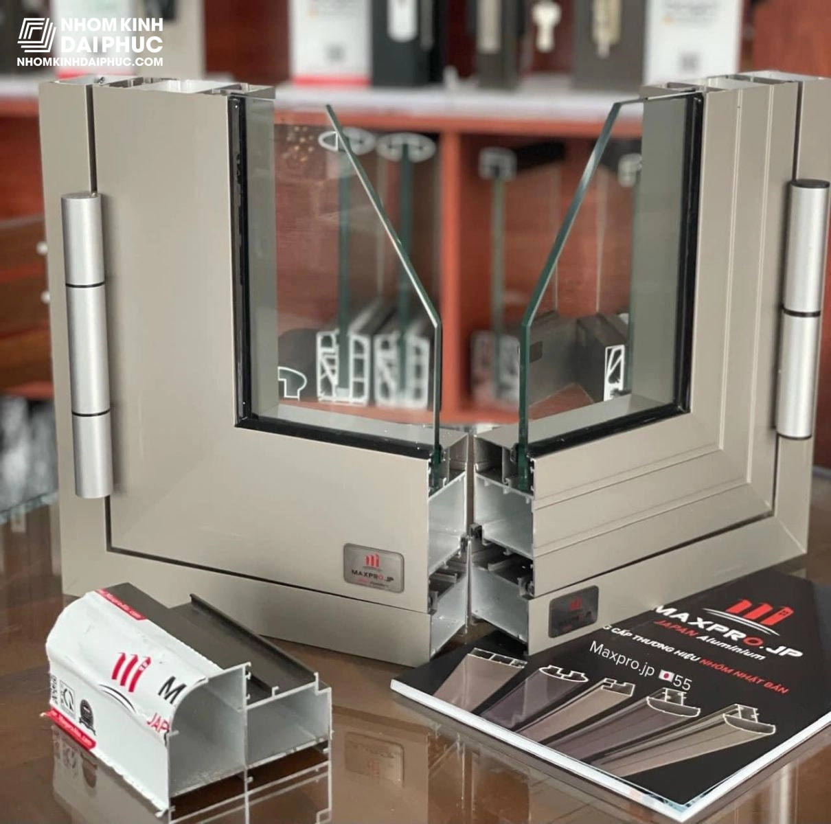 Nhôm Maxpro Màu Sâm Banh