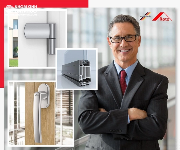 Giới thiệu hãng nhôm ROTO Đức Nhôm roto Đức