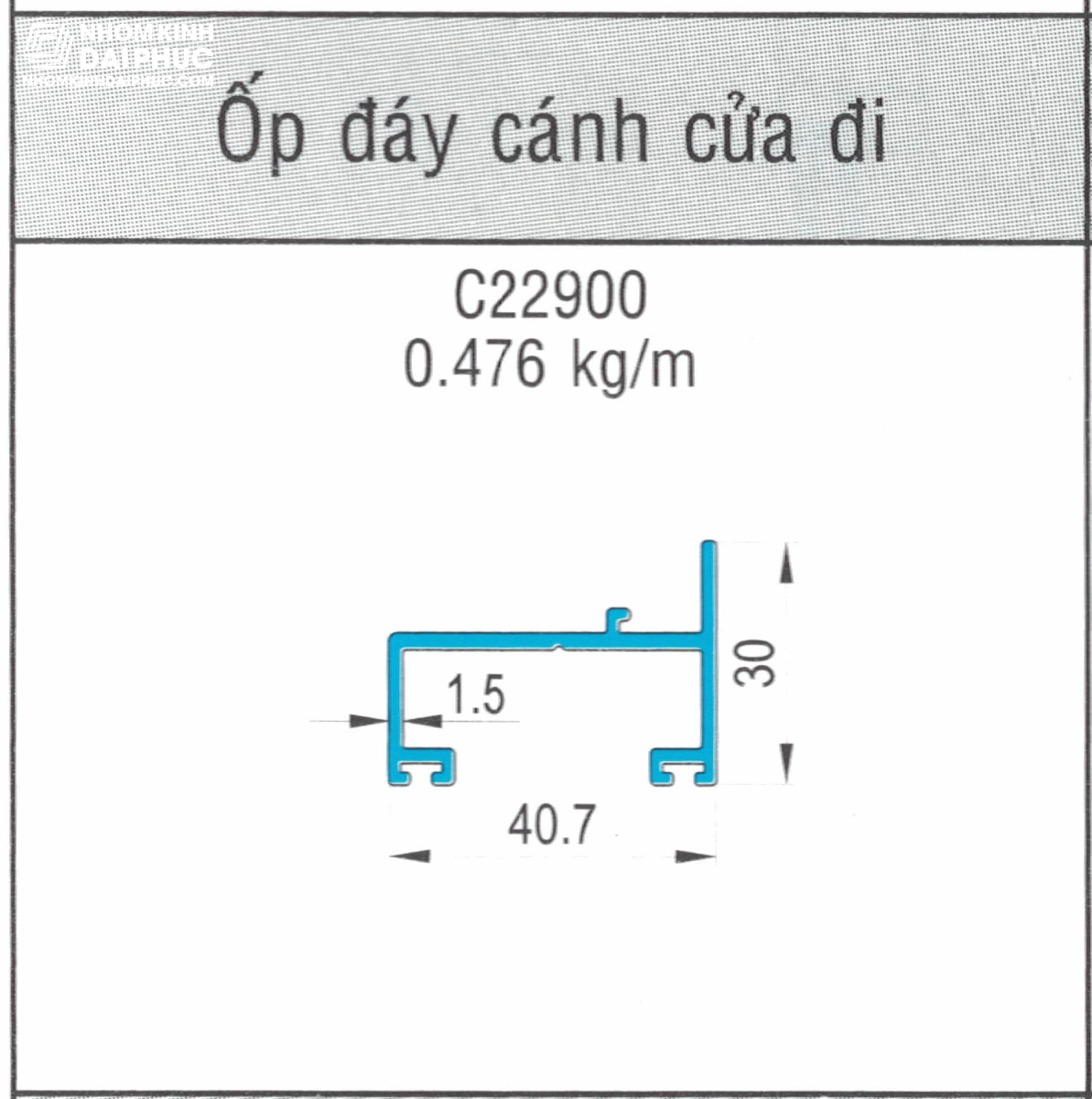 Ốp chân cánh C22900